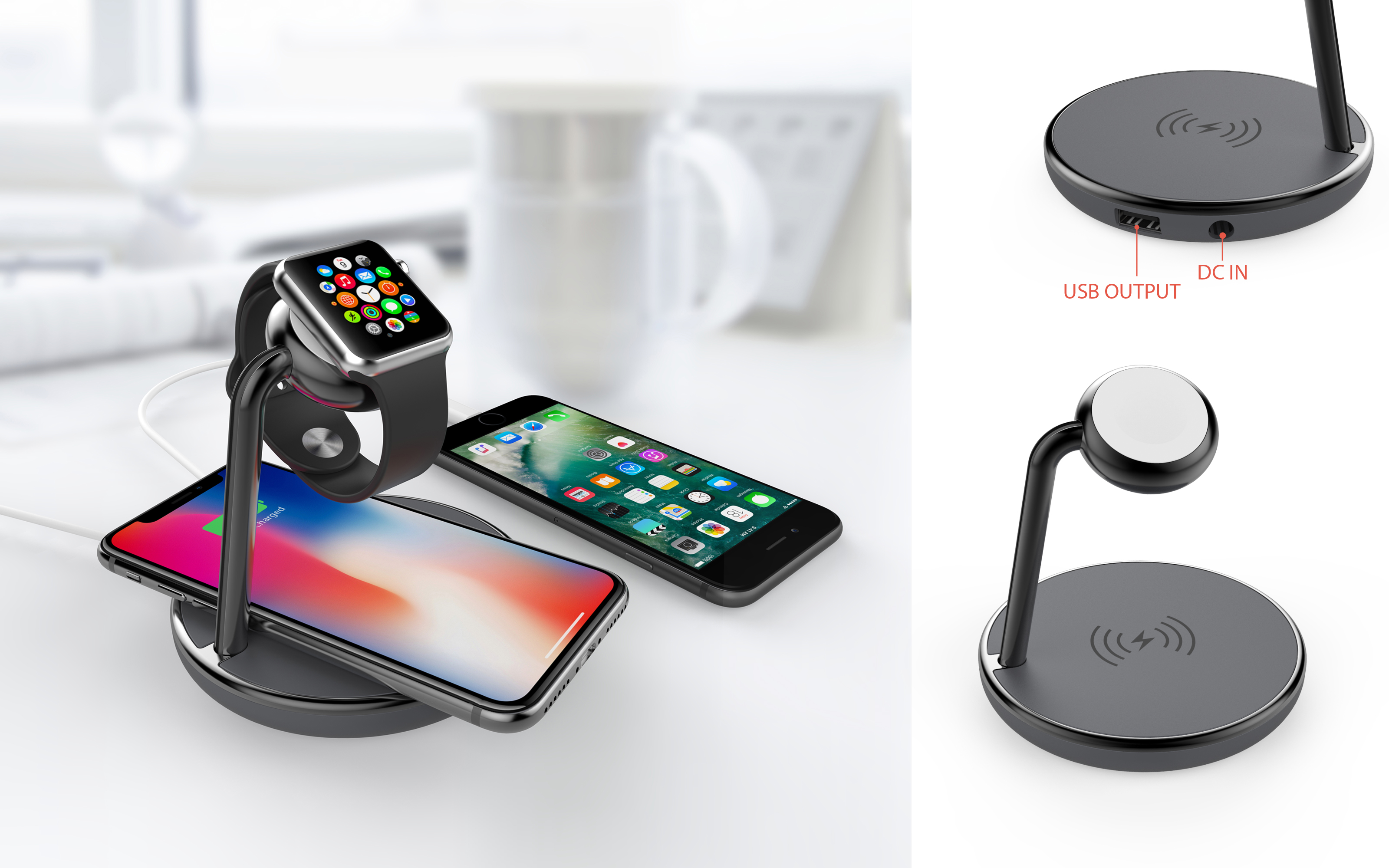 T39 Fast wireless charger