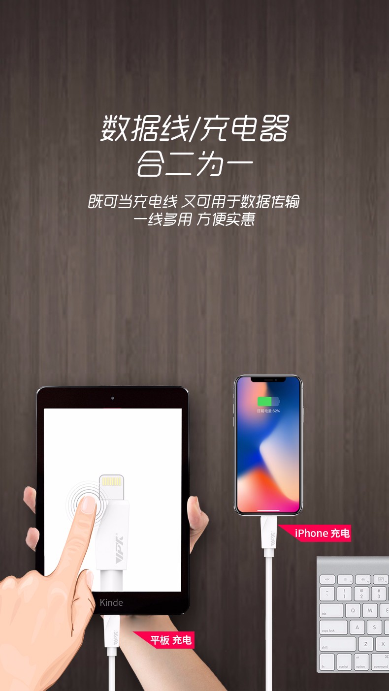 金威澎 VD02 1.5米加長(zhǎng)數(shù)據(jù)線